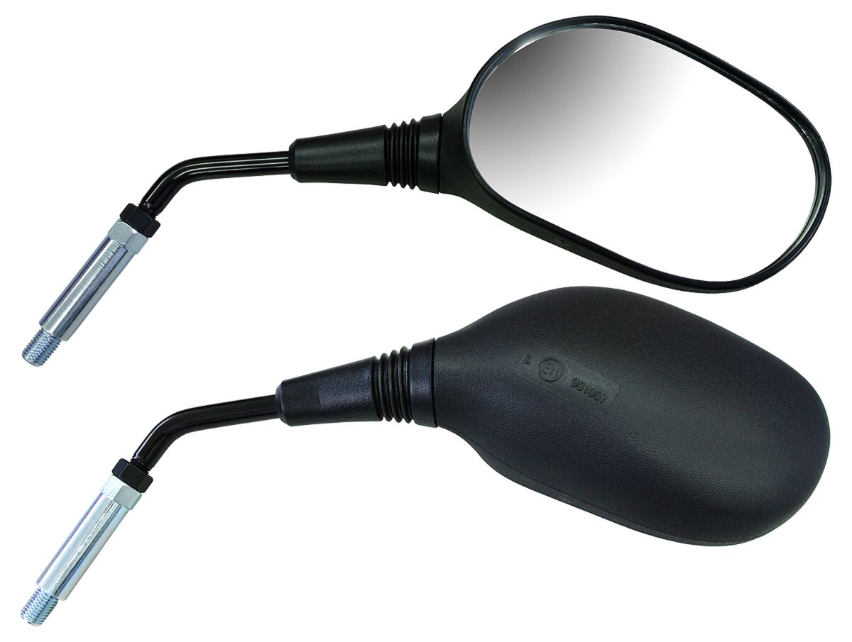 MIRROR OEM REPLACEMENT BLACK RIGHT
