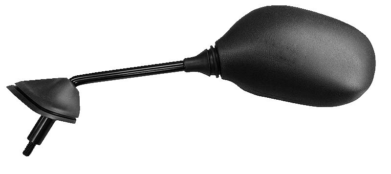 MIRROR OEM REPLACEMENT BLACK LEFT