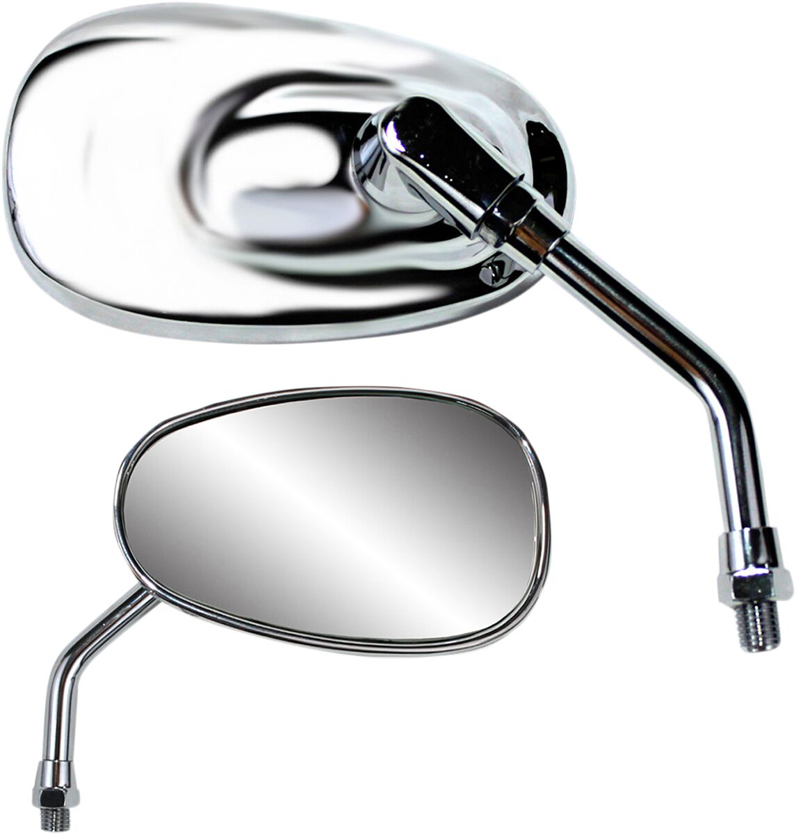 MIRROR MINI OVAL CHROME