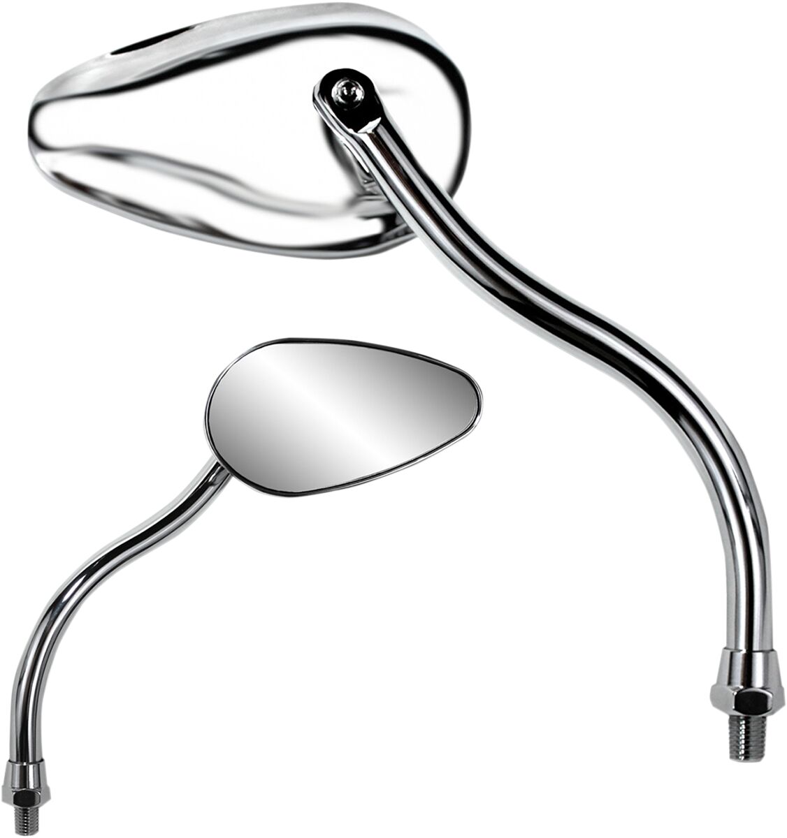 MIRROR TEARDROP CHROME