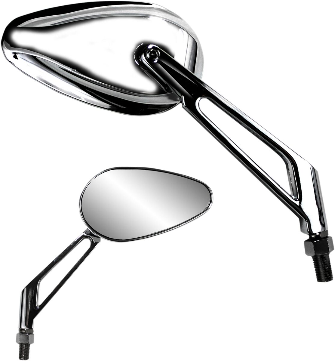 MIRROR TEARDROP CHROME