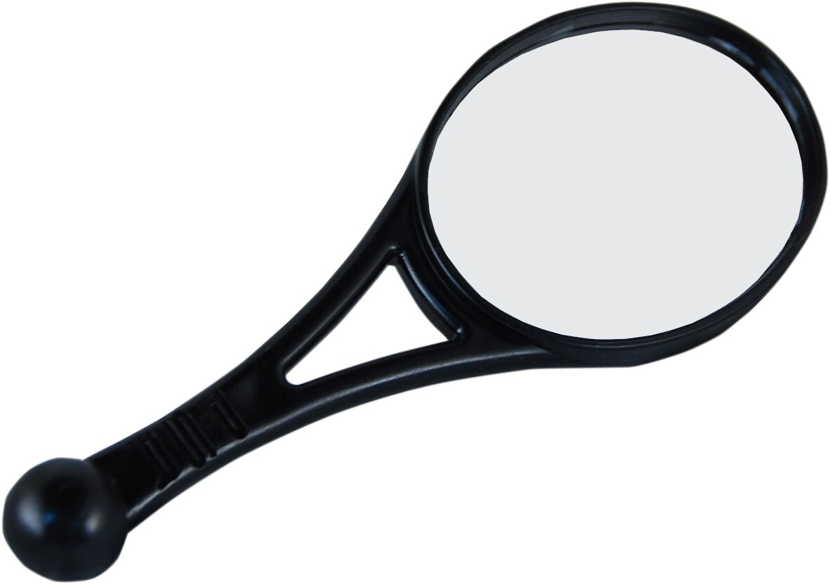 MIRROR DUALSPORT OVAL BLACK