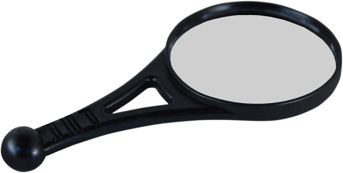 MIRROR DUALSPORT ROUND BLACK