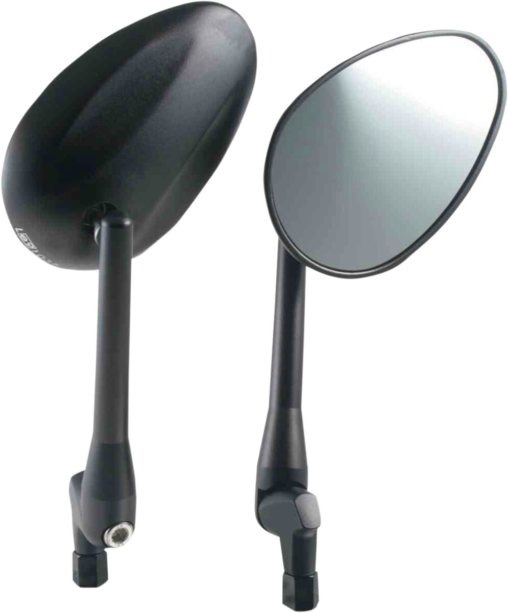 CUSTOM REPLACEMENT MIRROR / ALUMINIUM / BLACK