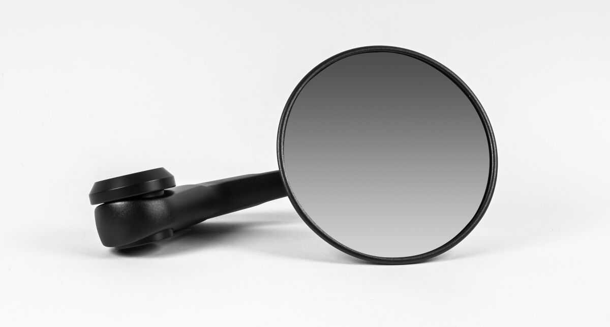 CUSTOM REPLACEMENT MIRROR / ALUMINIUM|STEEL / BLACK