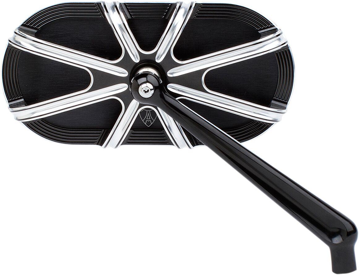 MIRROR CAGED 10-GAUGE RIGHT BLACK