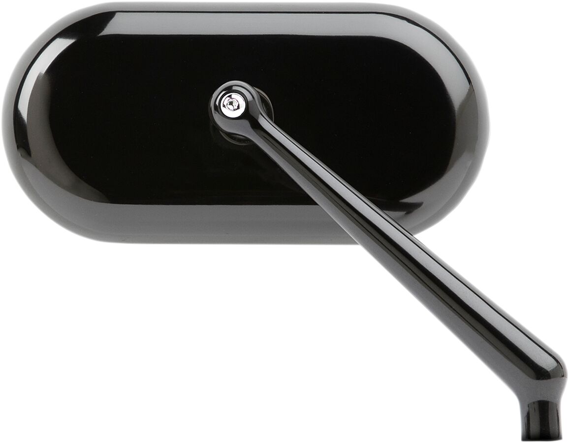 MIRROR OVAL BLACK RIGHT