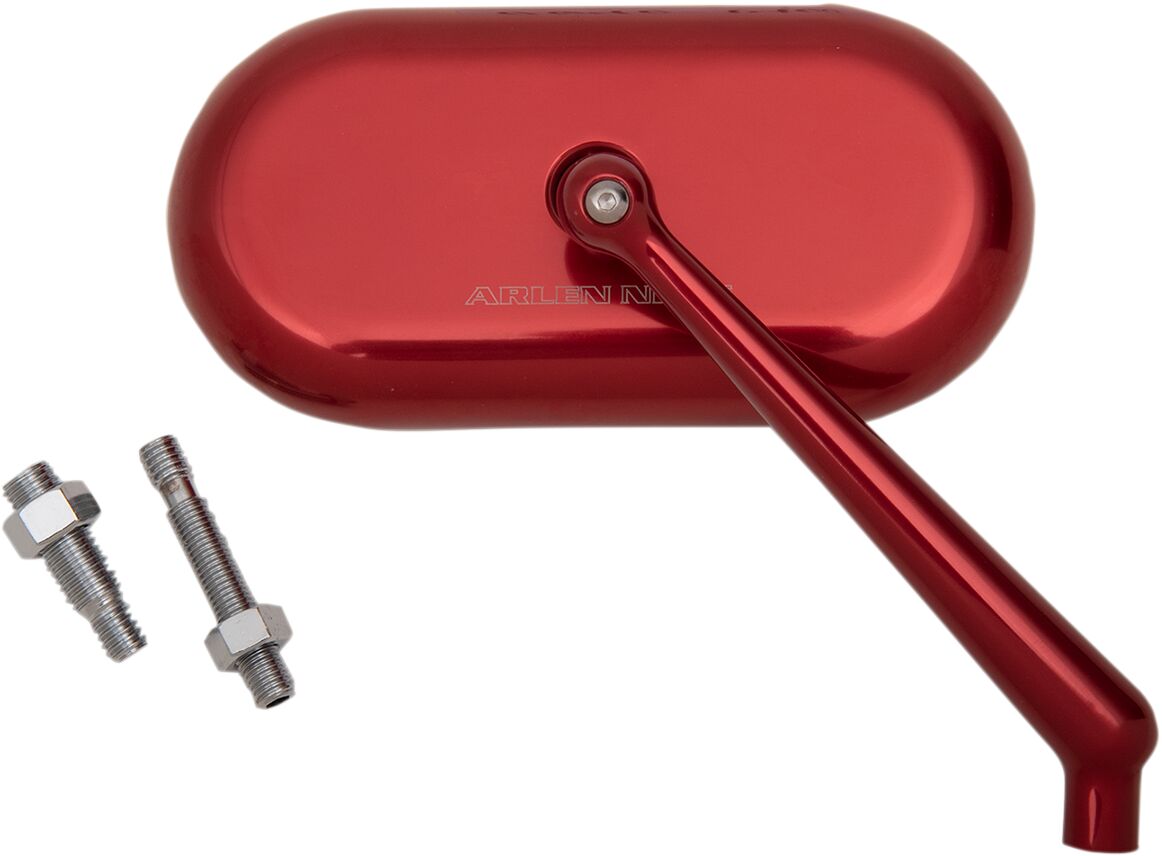 MIRROR OVAL RED