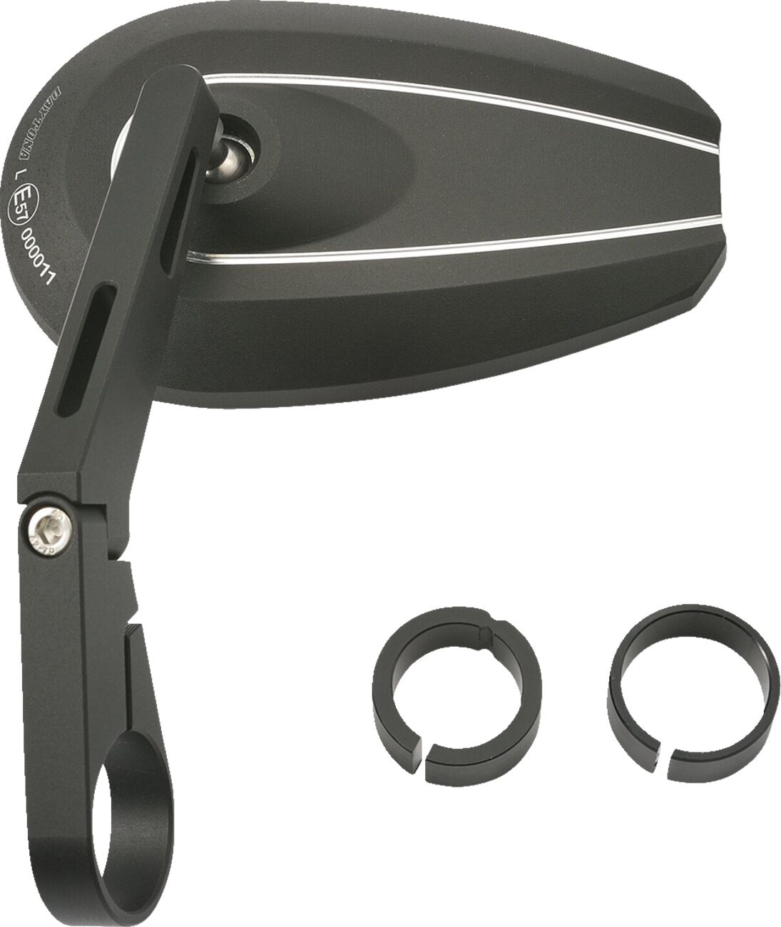 Bar End D-Mirror 6" (Long) Type - U