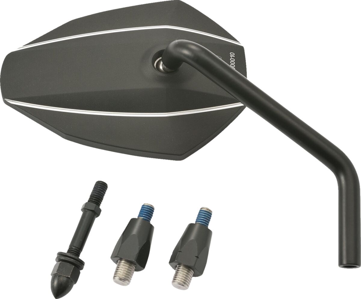 D-Mirror 7" Aluminium Type - K (Right)