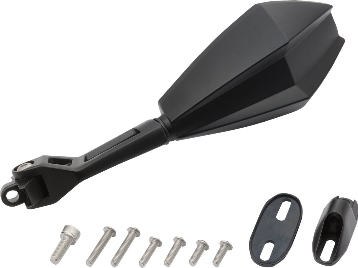 D-Mirror 11" Aluminium ABS Fairing Mount (Left)