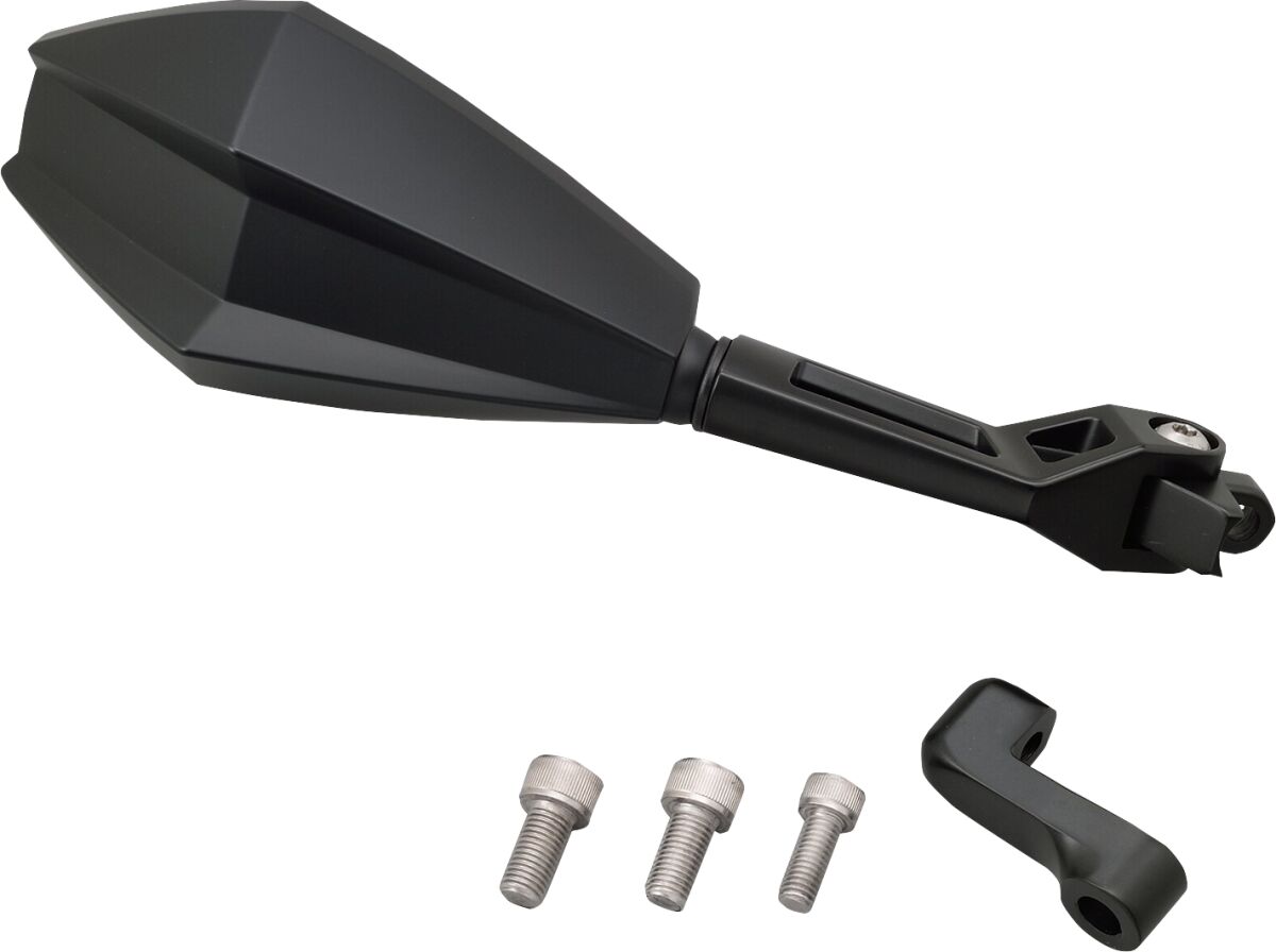 Handlebar D-Mirror 11" Aluminium ABS (Right)