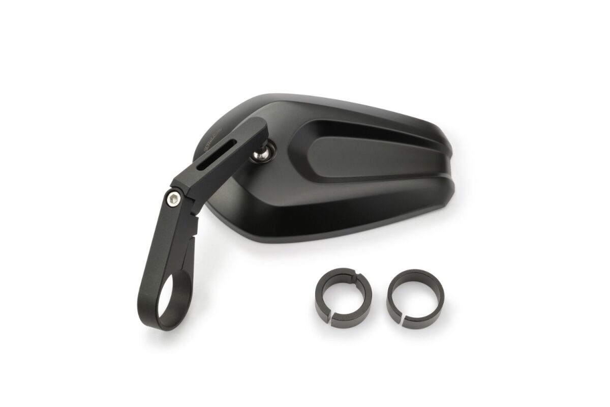 Bar End D-Mirror 13" ABS Cave 1 (Short)