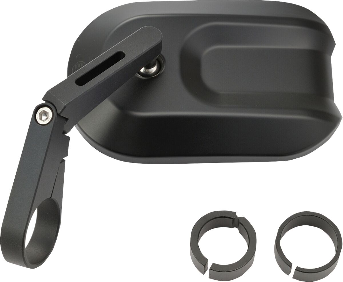 Bar End D-Mirror 14" ABS Cave 1 (Short)