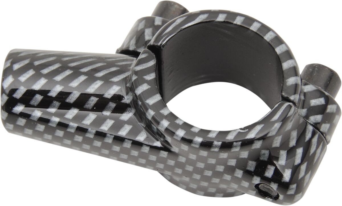 MIRROR MOUNT 7/8" LEFT-HAND THREAD CARBON