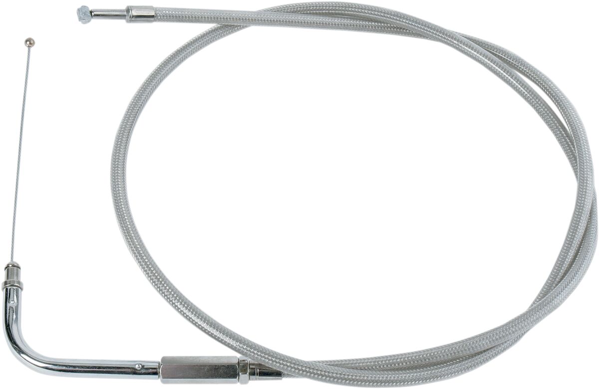 THROTTLE CABLE STAINLESS STEEL 39.5" 70°