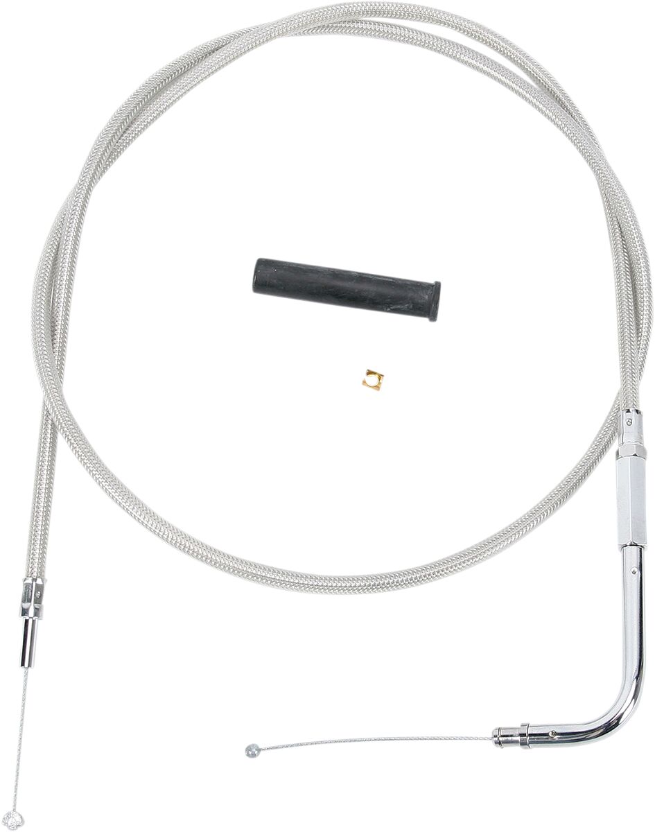 THROTTLE CABLE STAINLESS STEEL 41.75"