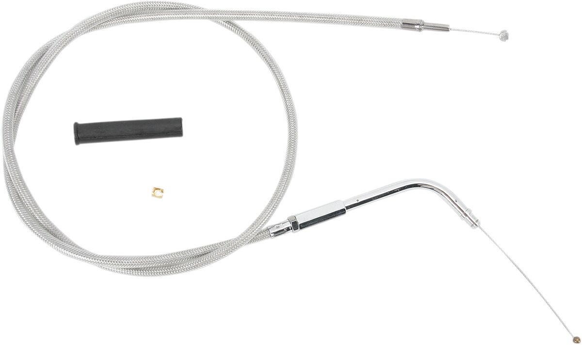 THROTTLE CABLE STAINLESS STEEL 33"