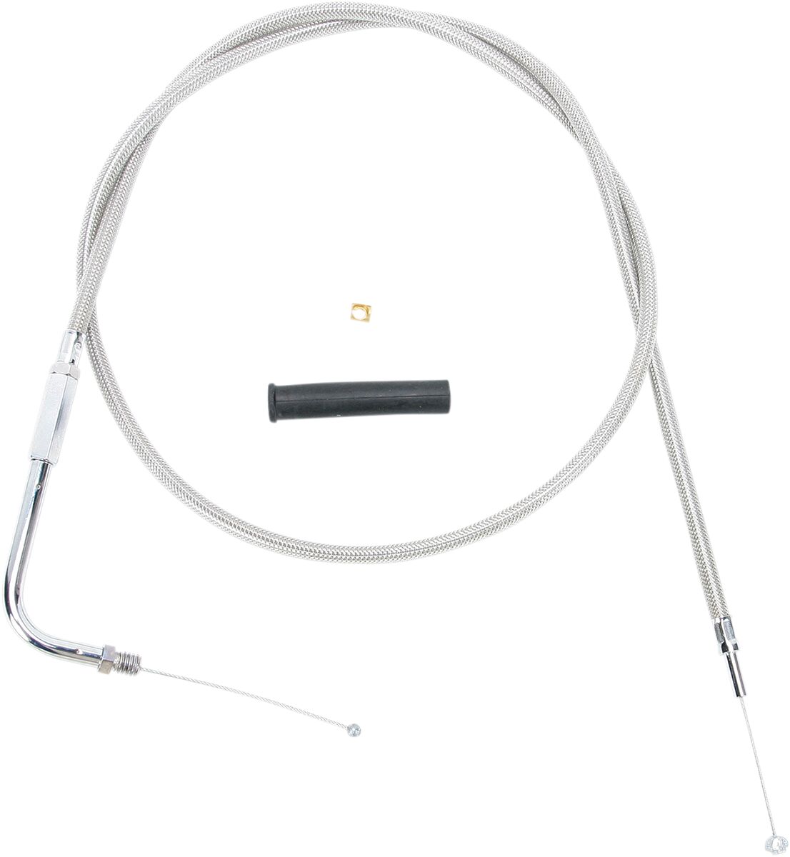 THROTTLE CABLE STAINLESS STEEL 44"