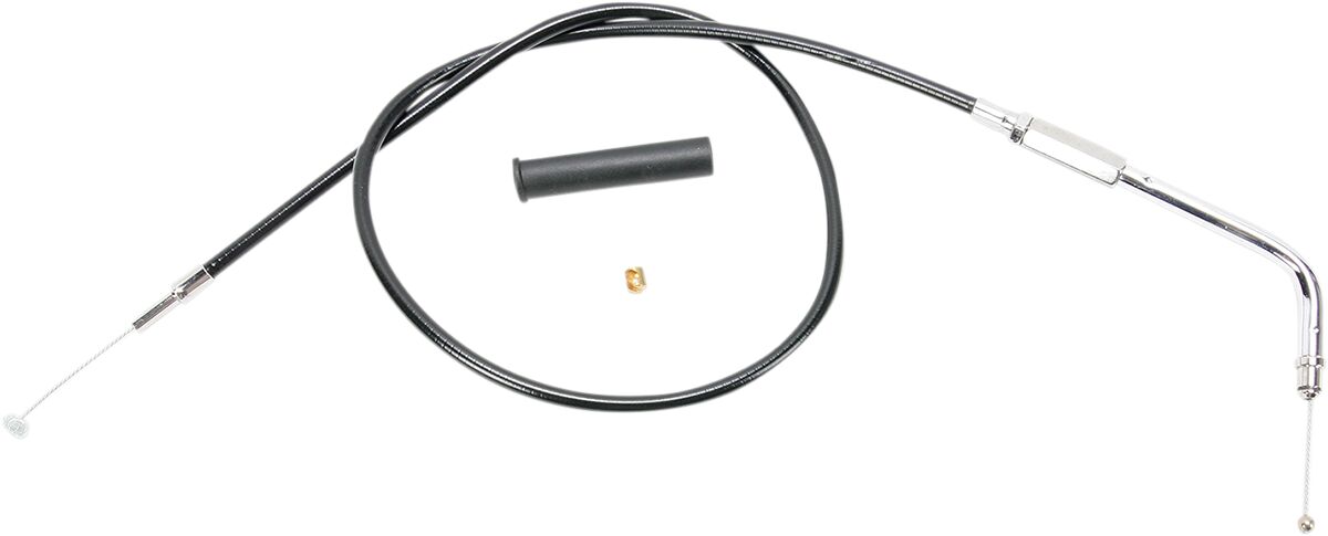 THROTTLE CABLE BLACK VINYL 27.5"