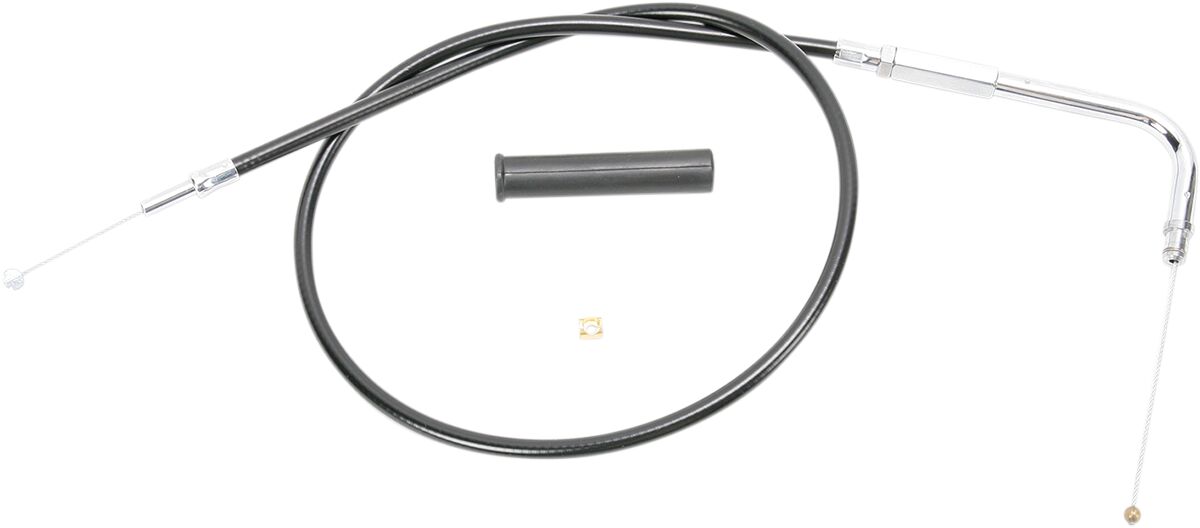 THROTTLE CABLE BLACK VINYL 39.5"