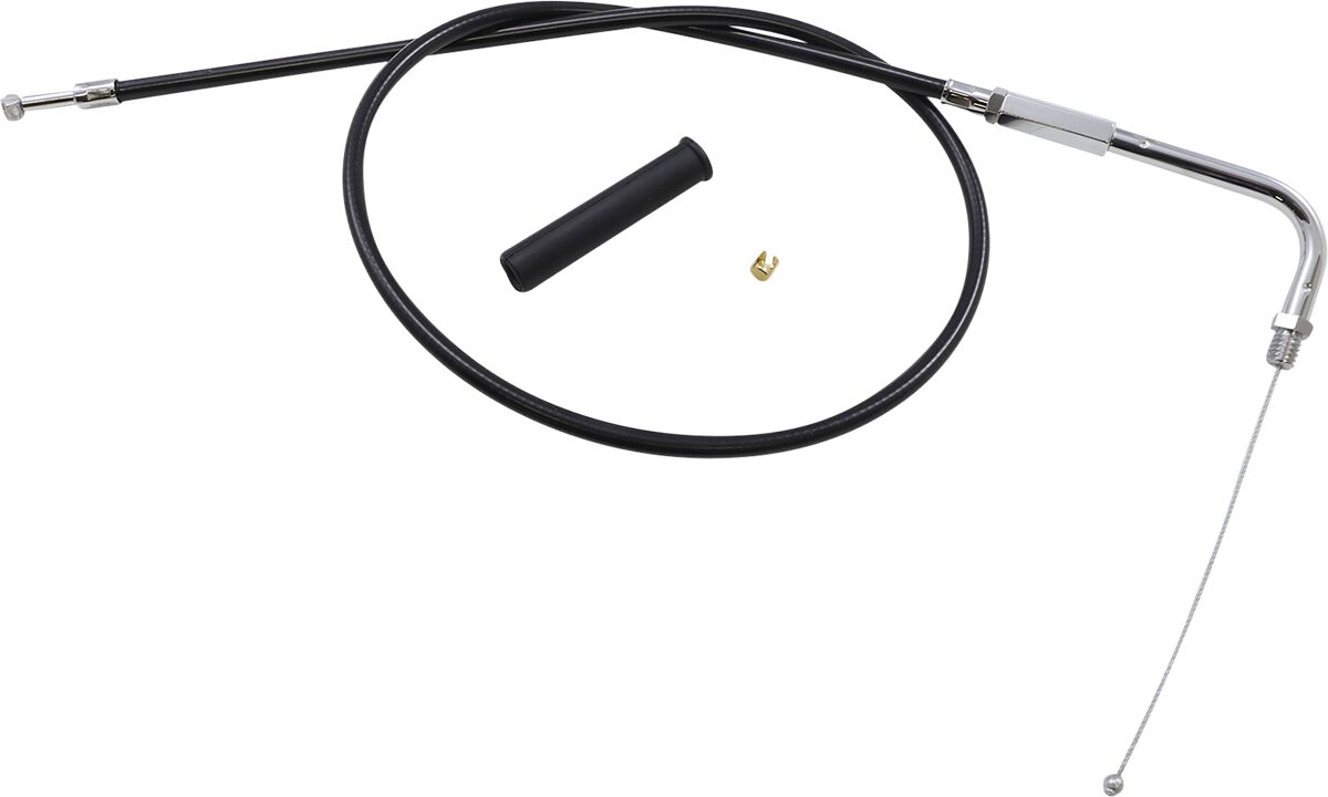 THROTTLE CABLE BLACK VINYL 30"