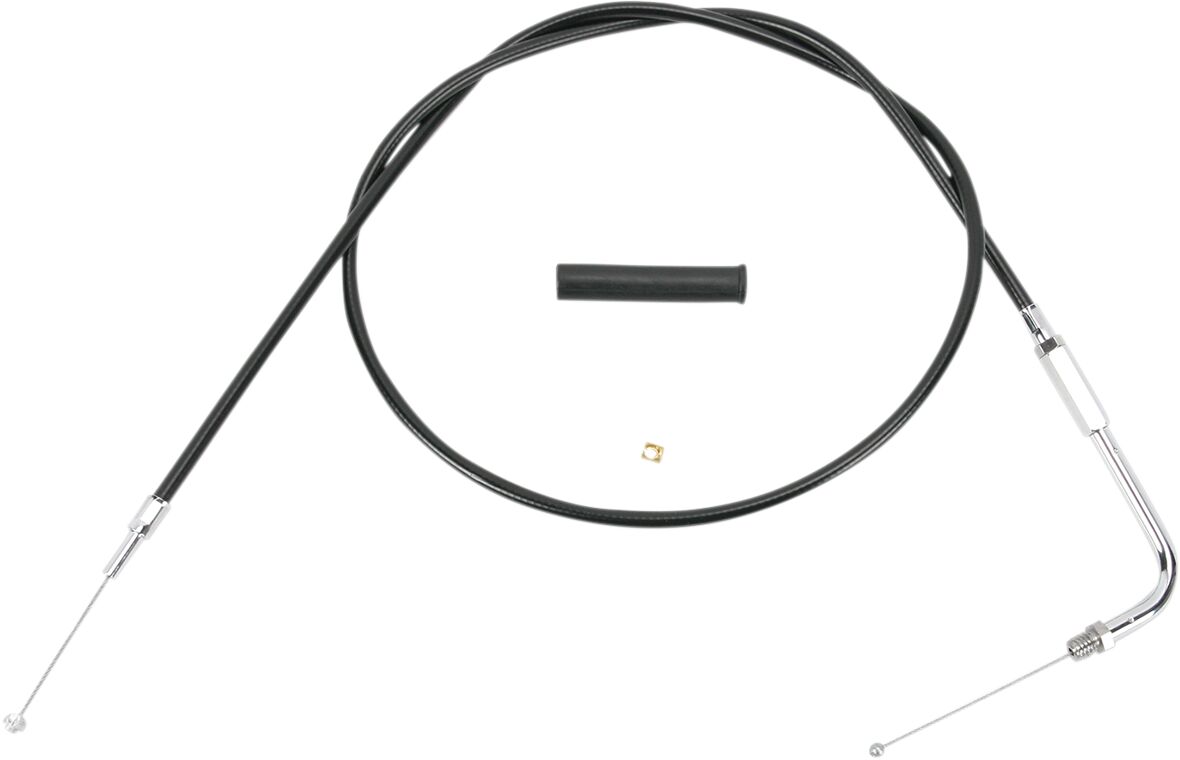 THROTTLE CABLE BLACK VINYL 37.5"