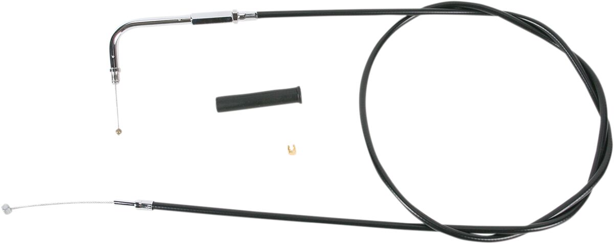 THROTTLE CABLE BLACK VINYL 42.5"