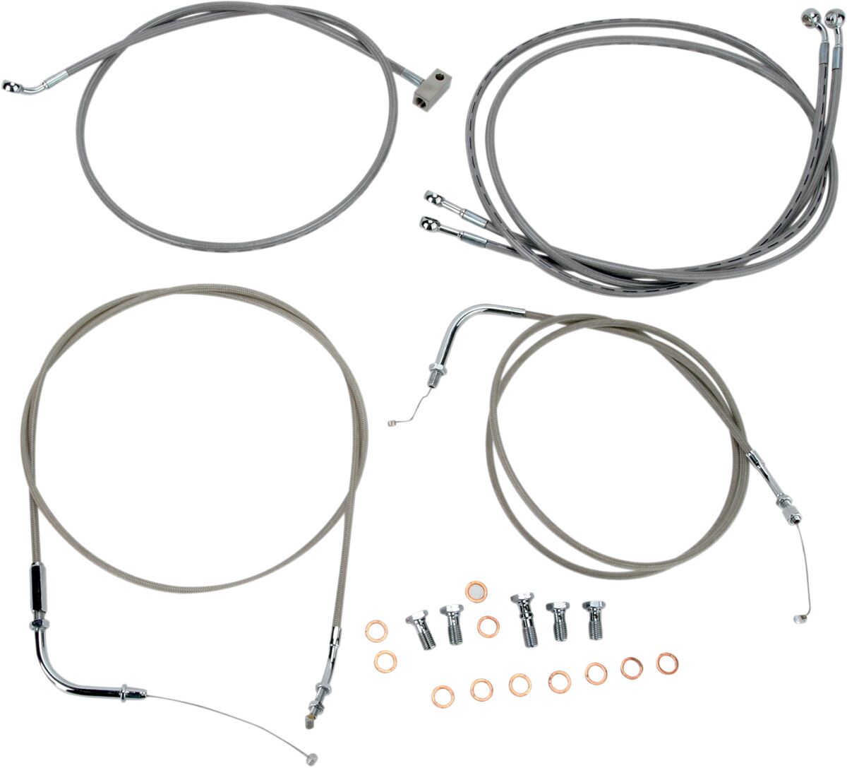 CABLE KIT 18" STAINLESS STEEL
