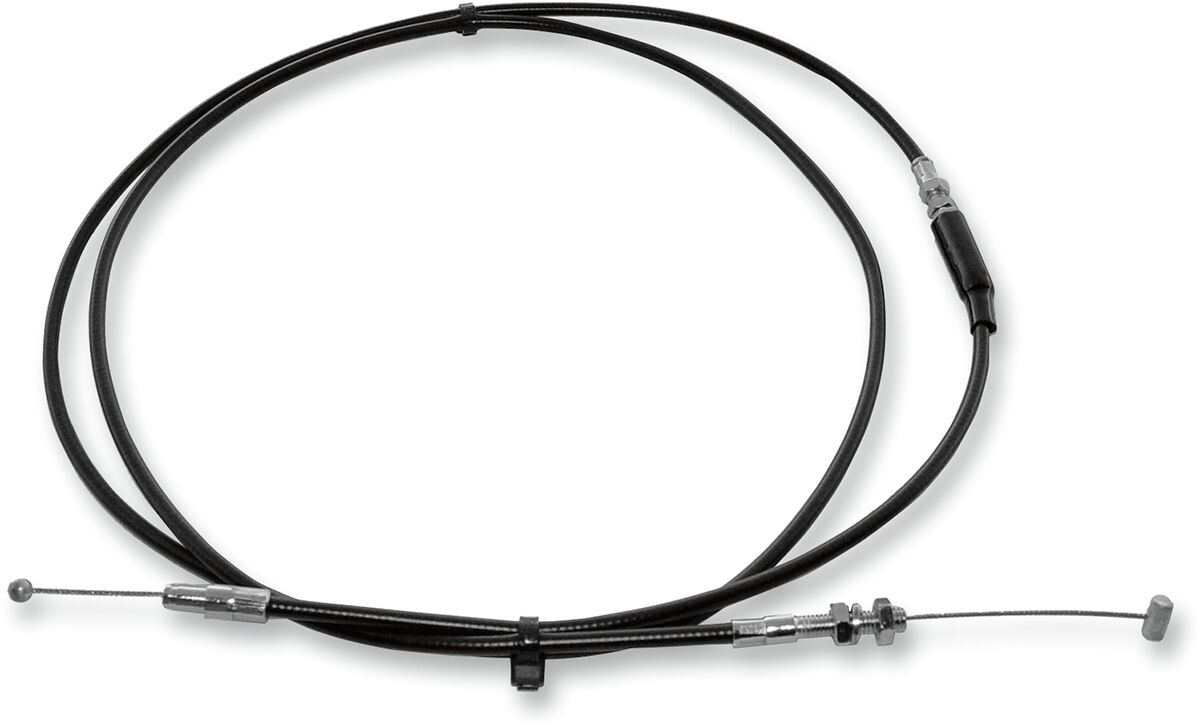 THROTTLE CABLE EXTENSION KIT CUSTOM REPLACEMENT BLACK | CHROME