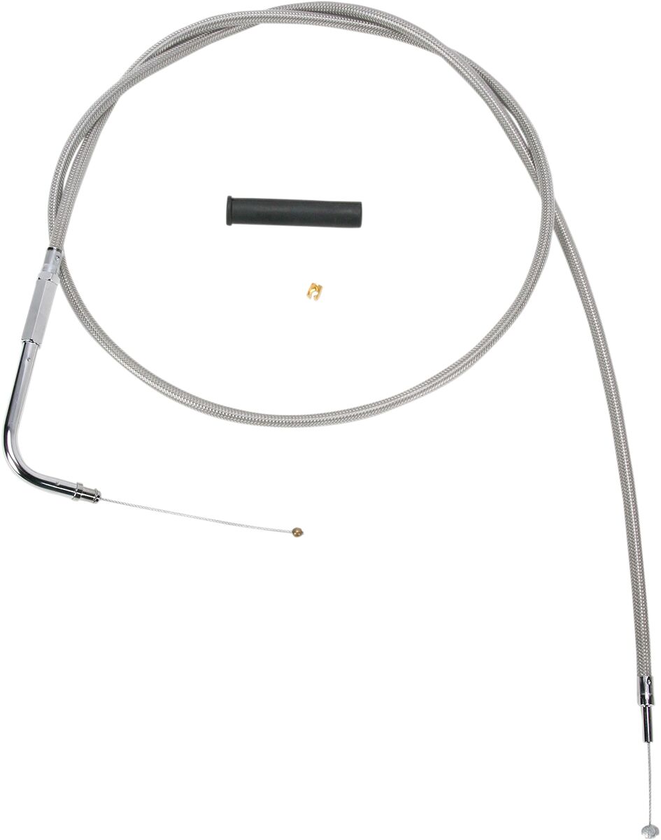 THROTTLE CABLE STAINLESS STEEL 50"
