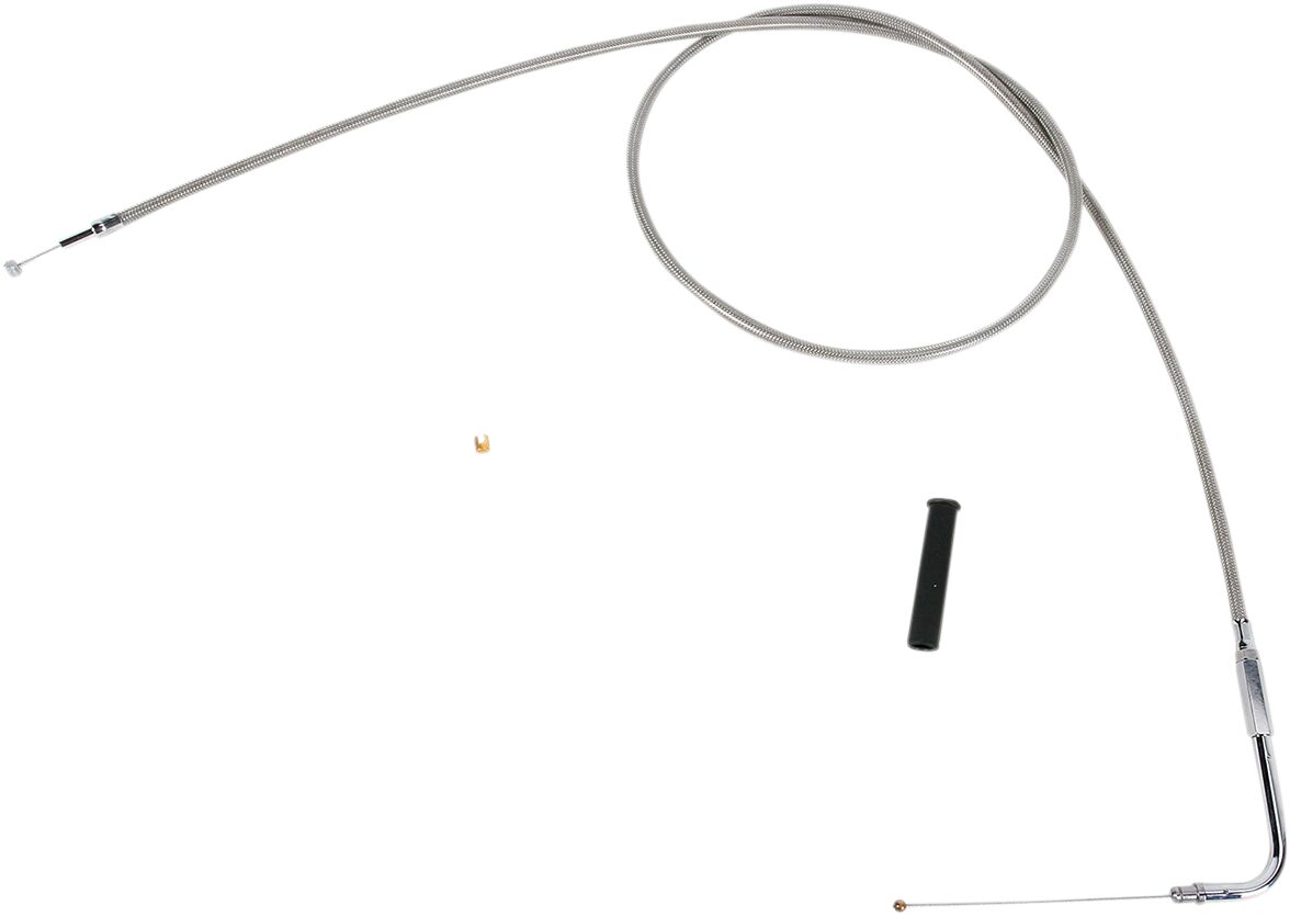 THROTTLE CABLE STAINLESS STEEL 52"
