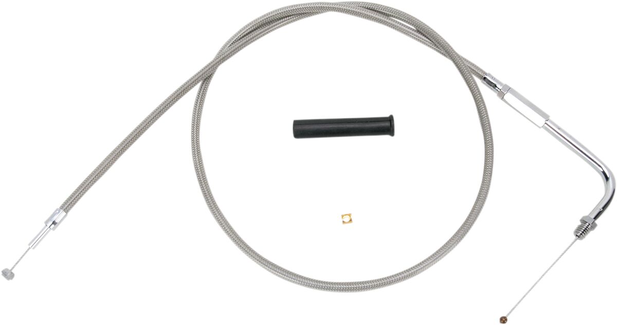 THROTTLE CABLE STAINLESS STEEL 36"