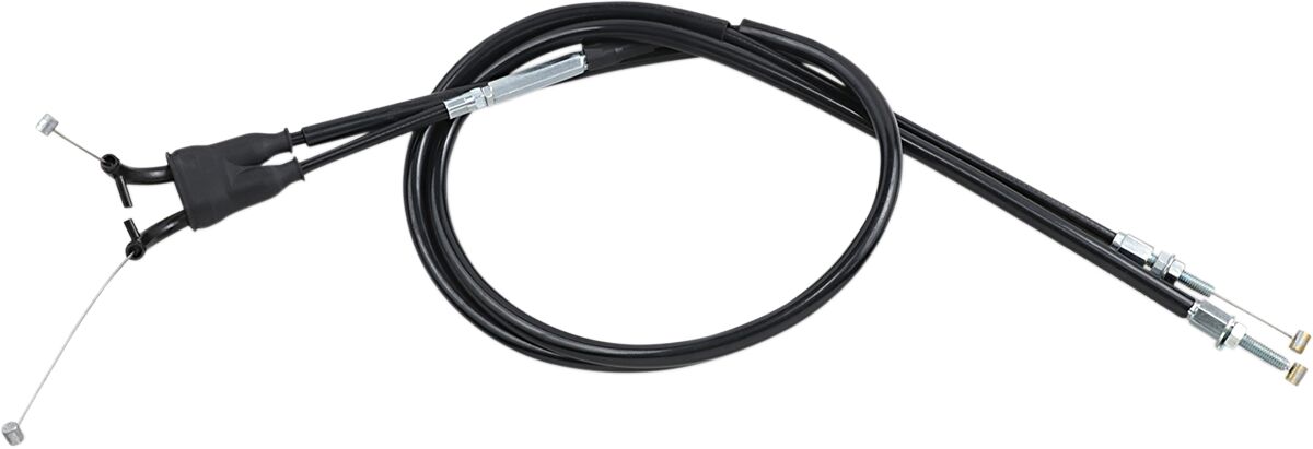 PUSH-PULL THROTTLE CABLE / BLACK / VINYL