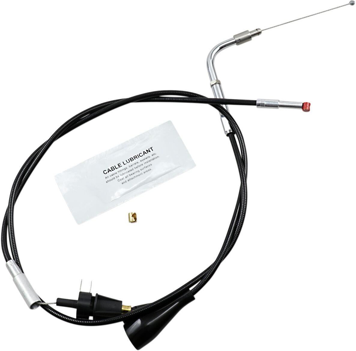 IDLE/CRUISE CONTROL CABLE TRADITIONAL BLACK STANDARD LENGTH