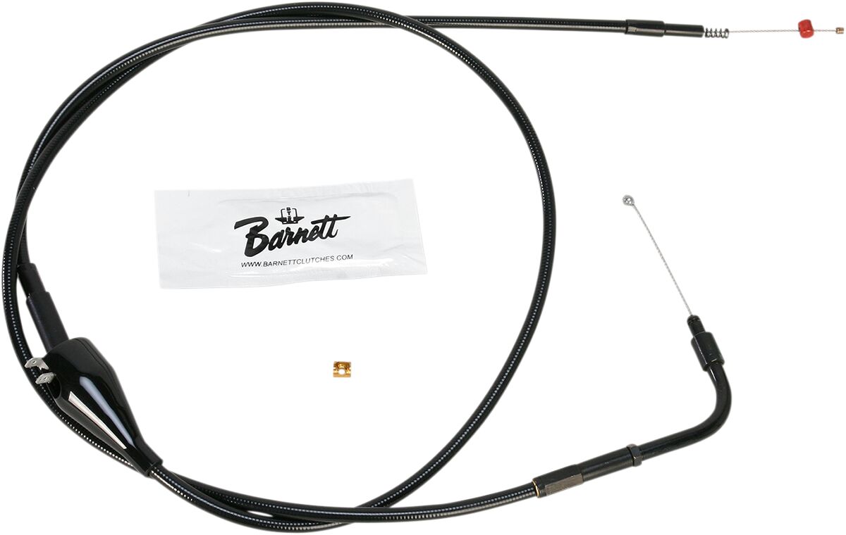IDLE/CRUISE CONTROL CABLE STEALTH-BLACK-ON-BLACK OVERSIZE +6"(152MM)