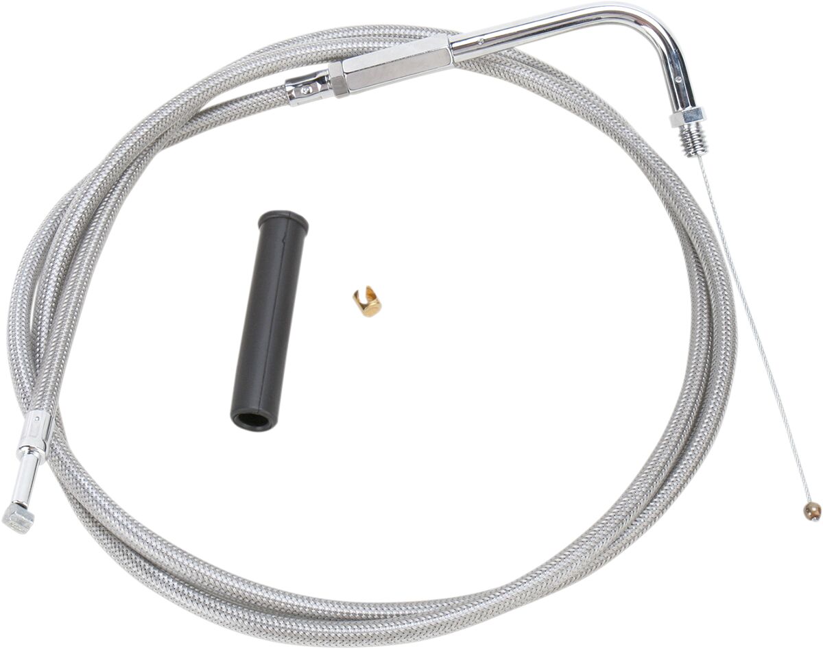 THROTTLE CABLE STAINLESS STEEL 50"