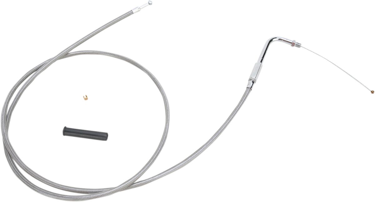 THROTTLE CABLE STAINLESS STEEL 52"