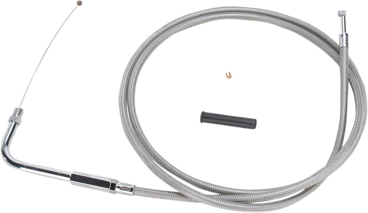 THROTTLE CABLE STAINLESS STEEL 54"