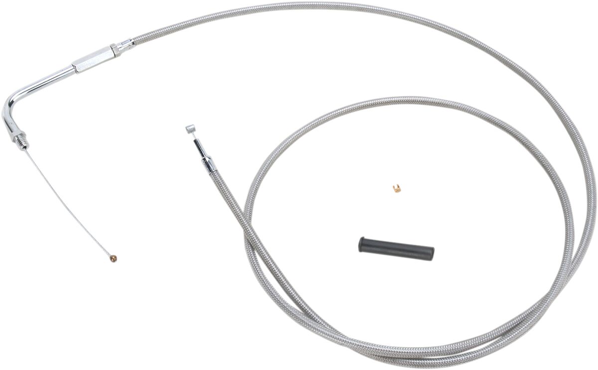 THROTTLE CABLE STAINLESS STEEL 56"