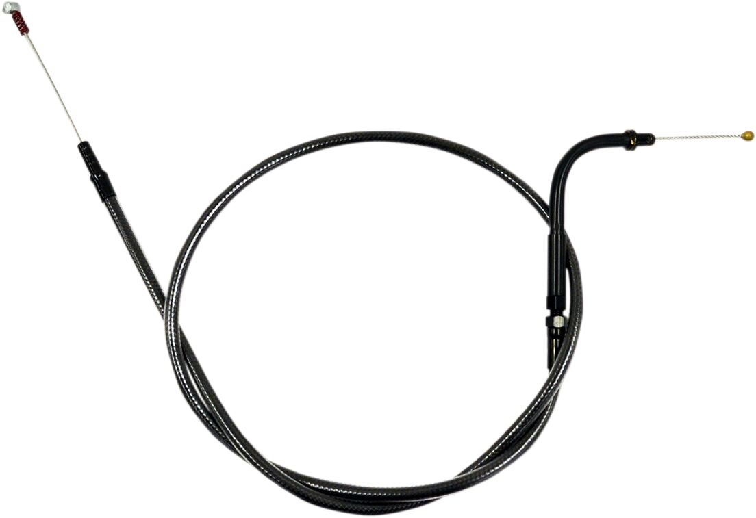 IDLE CABLE MIDNIGHT STAINLESS FOR 12"-14" APE HANGERS
