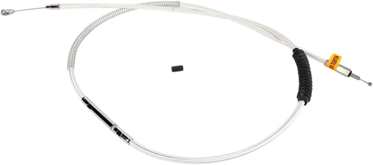 CLUTCH CABLE TRADITIONAL BLACK OVERSIZE +3"(76MM)