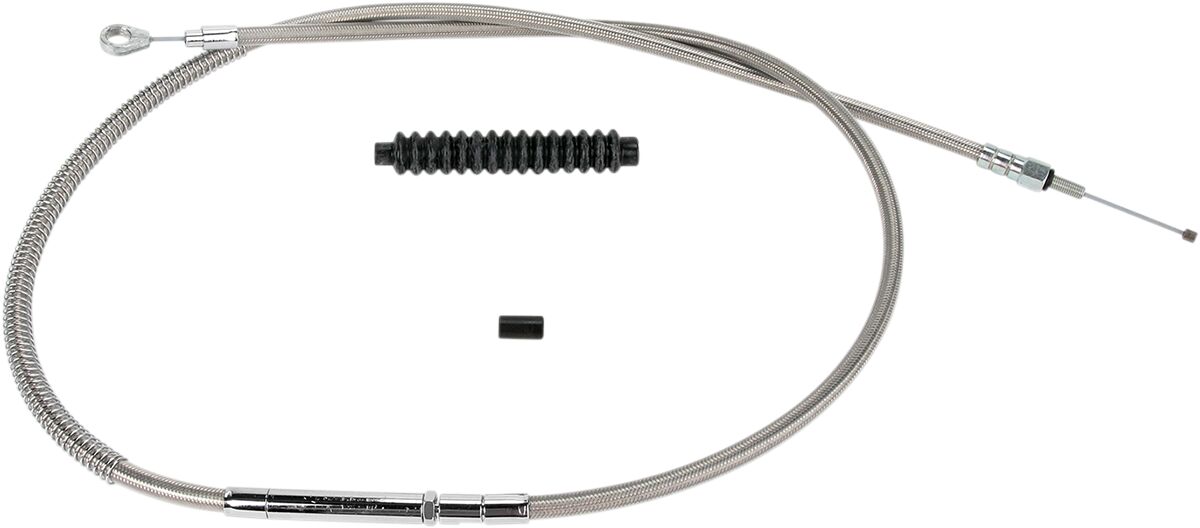 CLUTCH CABLE STAINLESS STEEL STANDARD LENGTH