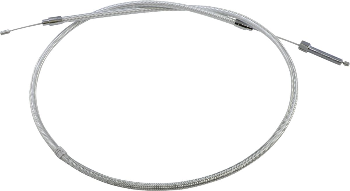 CLUTCH CABLE ONE-PIECE BIG TWIN STERLING CHROMITE® II NATURE