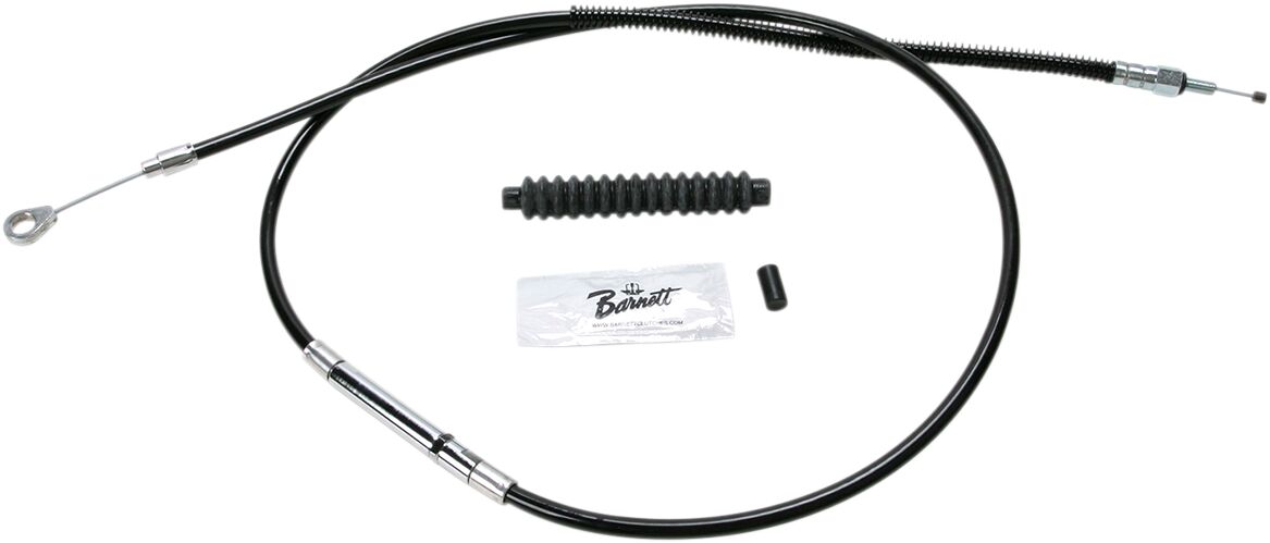 CLUTCH CABLE TRADITIONAL BLACK OVERSIZE +6" (152MM)