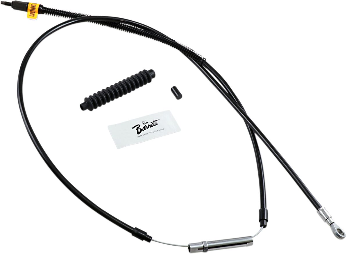 CLUTCH CABLE TRADITIONAL BLACK OVERSIZE +6" (152MM)