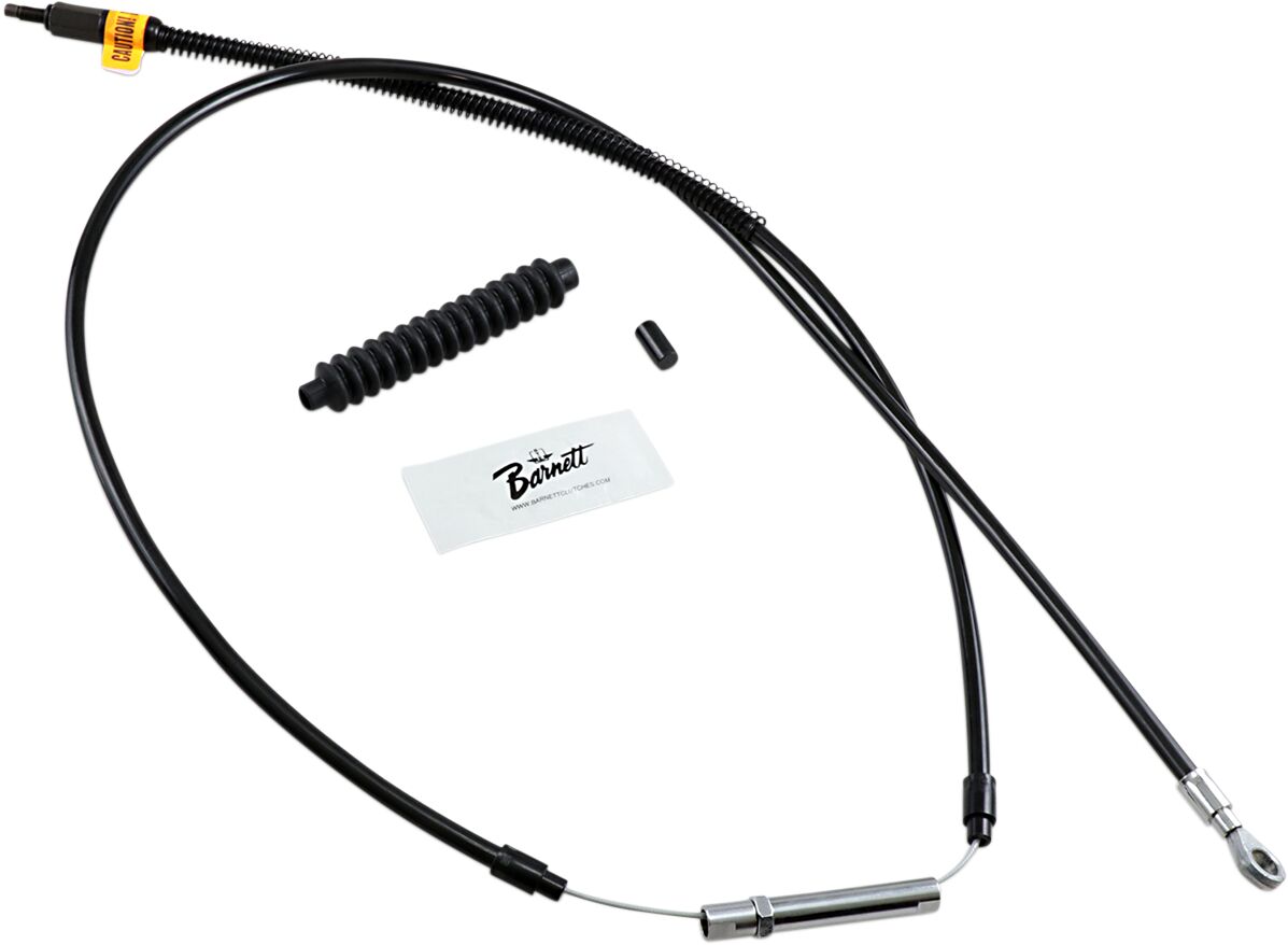 CLUTCH CABLE TRADITIONAL BLACK OVERSIZE +6" (152MM)