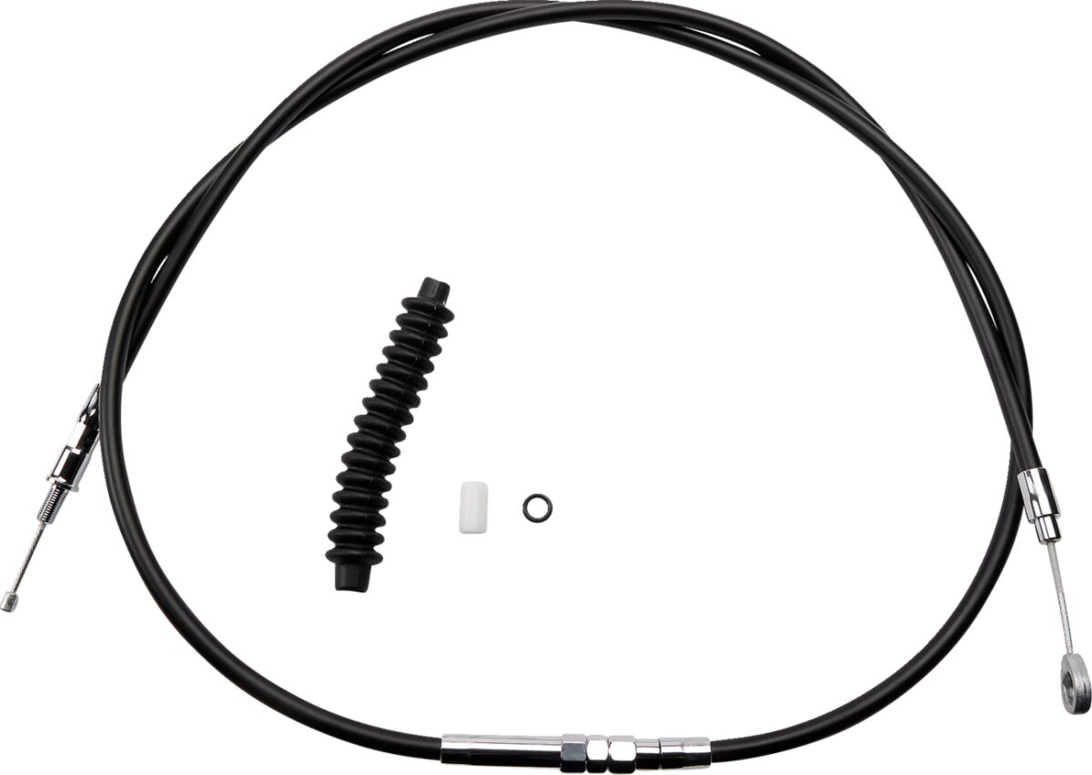 CLUTCH CABLE HIGH EFFICIENCY BLACK VINYL 76 11/16"