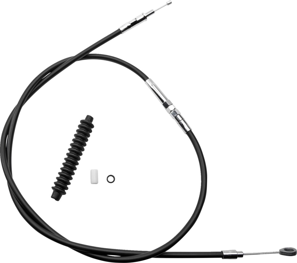 CLUTCH CABLE HIGH EFFICIENCY BLACK VINYL 64 7/16"