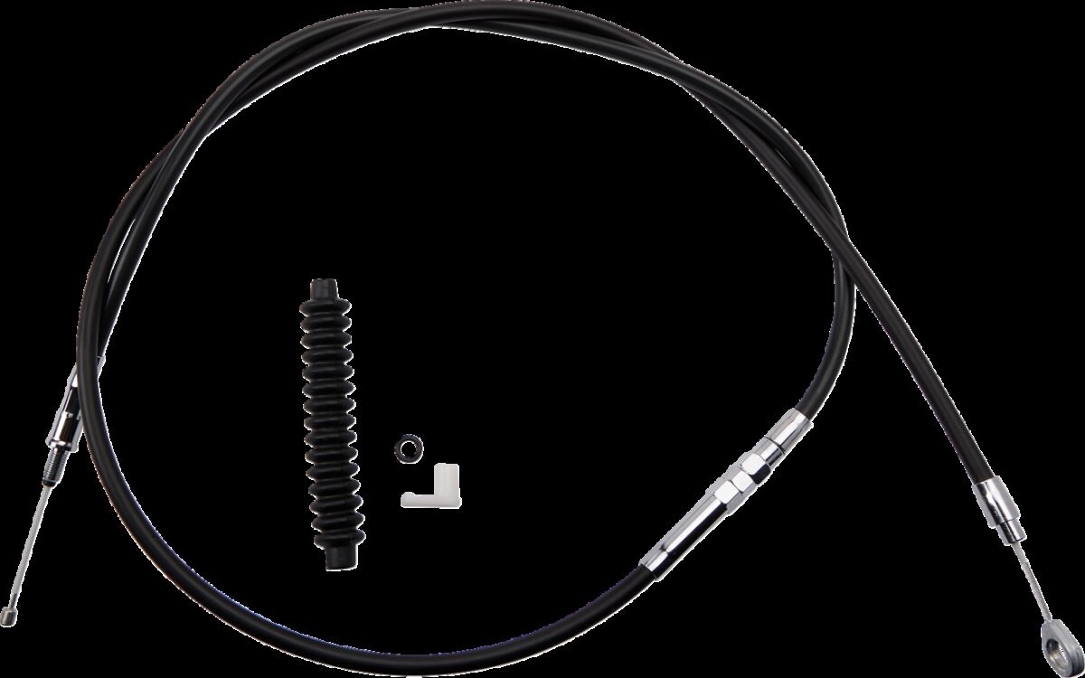 CLUTCH CABLE HIGH EFFICIENCY BLACK VINYL 66 11/16"
